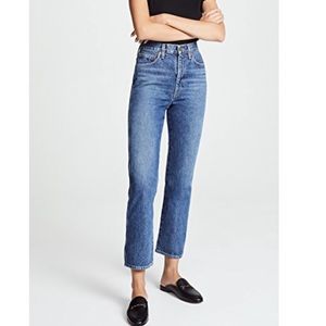 Vintage gold legendary denim jeans